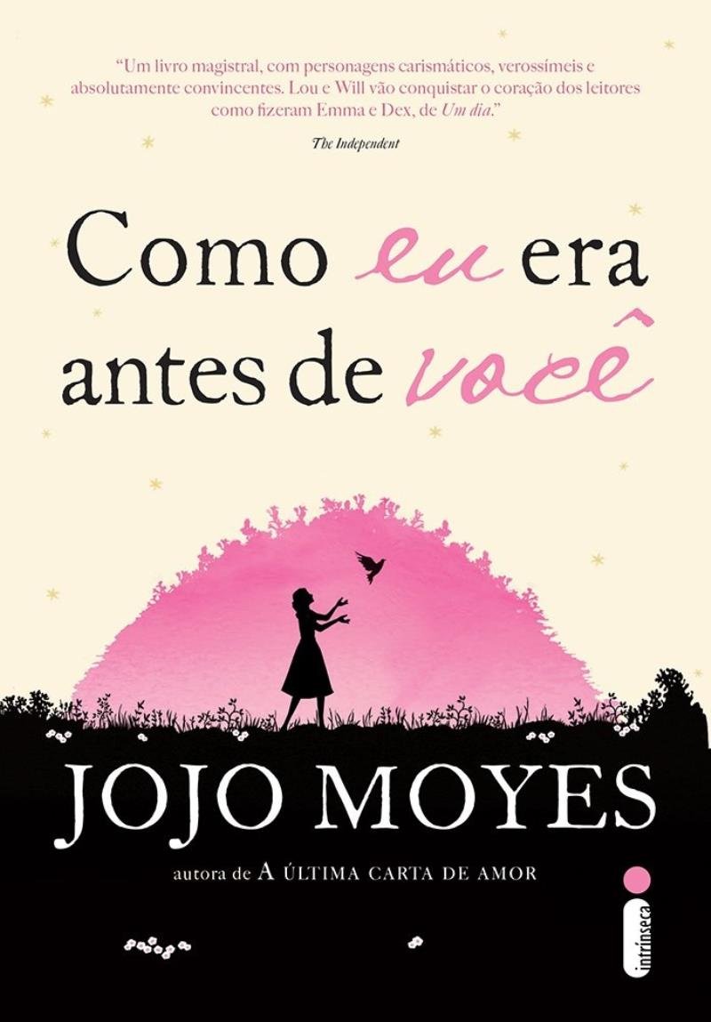 Capa do livro como eu era antes de você