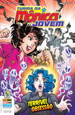 Capa do livro Turma Da Mônica Jovem Terrível Obsessão