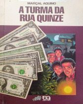 Capa do livro A Turma da Rua Quinze